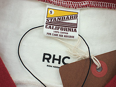 RHC Ron Herman×STANDARD CALIFORNIA '76 FOOTBALL'フットボールT 
