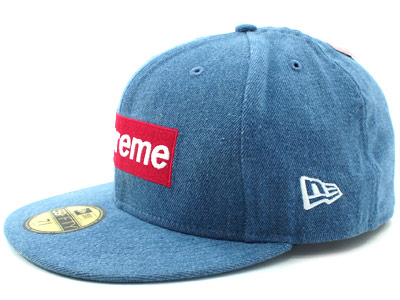 Supreme denim cap box logo ボックスロゴ キャップ帽子