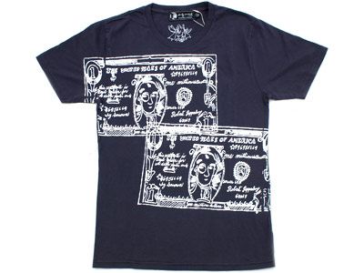 Andy Warhol BY HYSTERIC GLAMOUR 'ONE DOLLAR BILLS'Tシャツ アンディ 