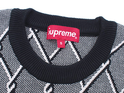 Supreme 'Chain Link Sweater'チェーンリンク セーター ニット 
