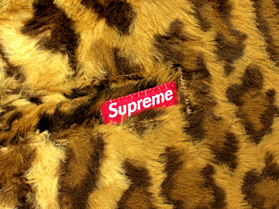 2014SS Supreme Fur Belted Short Leopard - rehda.com