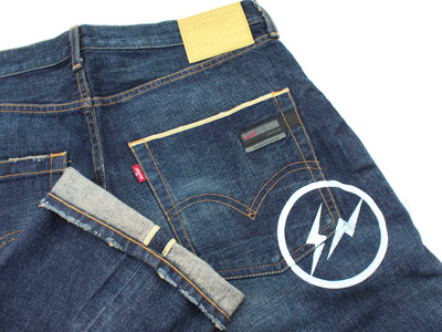 Levi's Fenom '505-0207M / GOLD PACKAGE ROCK USED'ゴールド
