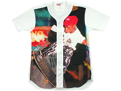 Supreme×COMME des GARCONS SHIRT 'Baseball Shirt'ベースボールシャツ ...