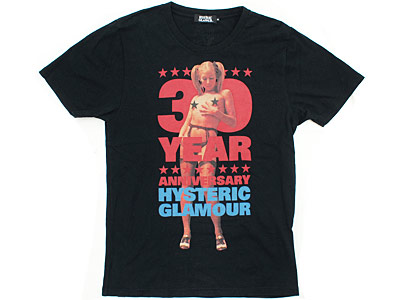 HYSTERIC GLAMOUR '30周年記念'Tシャツ ヒステリックグラマー M
