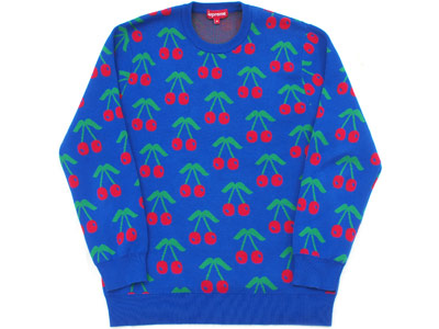 Supreme 'Cherries Sweater'チェリー セーター ニット シュプリーム M