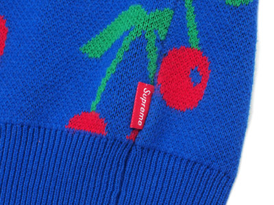 Supreme 'Cherries Sweater'チェリー セーター ニット シュプリーム M 
