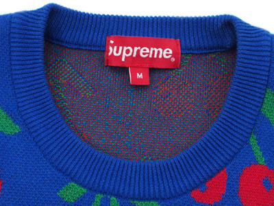 Supreme 'Cherries Sweater'チェリー セーター ニット シュプリーム M ...