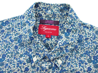 Supreme 'Liberty Print Shirt'リバティーシャツ 花柄 フローラル