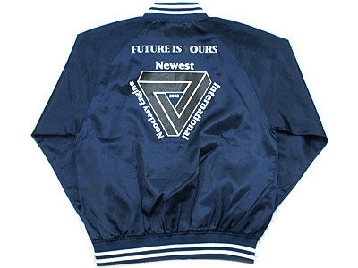 NINE RULAZ LINE 'Nylon Varsity Jacket'ナイロンバーシティジャケット