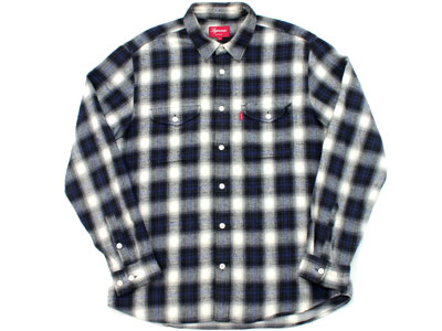 Supreme 'Ombre Flannel Shirt'オンブレフランネルシャツ チェック ...