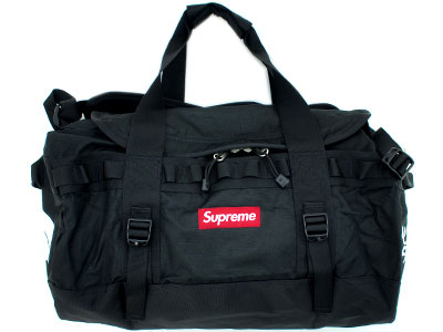 Supreme×THE NORTH FACE 'Waxed Cotton Base Camp Duffle Bag