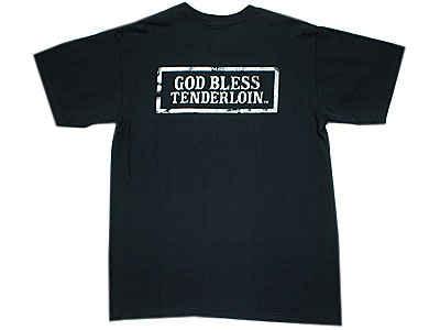 TENDERLOIN 'GOD BLESS' ポケット付き Tシャツ M テンダーロイン 