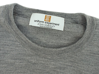 uniform experiment×JOHN SMEDLEY クルーネック セーター ニット 2 M 