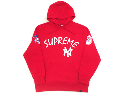 Supreme×New York Yankees 'Hooded Sweatshirt'パーカー プルオーバー