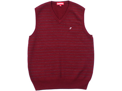 Supreme 'Sweater Vest'ニットベスト セーター S シュプリーム 
