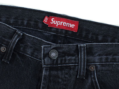 Bag Supreme Black in Denim - Jeans - 16407707