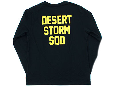 WTAPS ダブルタップス Ｔシャツ DESERT STORM SQD TEE Tシャツ ブラック系 2【美品】約675cm身幅