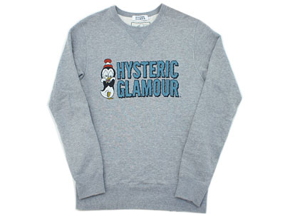 HYSTERIC GLAMOUR 'CHILLY WILLY'スウェット チリーウィリー M 