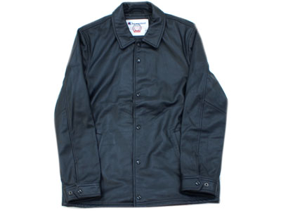 Supreme×Champion 'Leather Coaches Jacket'レザーコーチジャケット L