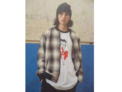 supreme shadow plaid bomber