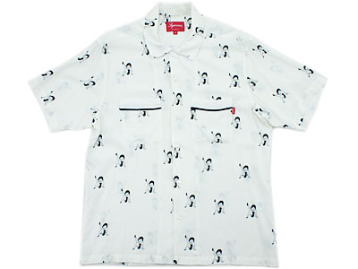Supreme 'Betty Boop Shirt'レーヨンシャツ ベティブープ 半袖 S 