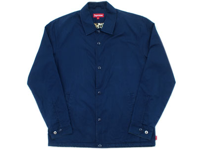 supreme Leopard Lined コーチジャケット　シュプリーム 中古・古着通販】Supreme (シュプリーム) Leopard Lined Coaches