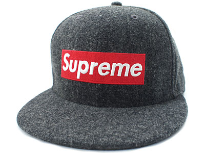 Supreme 'Woolrich Box Logo New Era Cap'ニューエラキャップ ボックス
