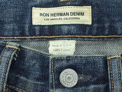 Ron Herman Denim 'SUPERIOR 2'加工デニム ロンハーマン RHD02-SP-B01