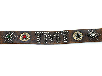 TMT スタッズベルト 32 ティーエムティー - ブランド古着の買取販売 