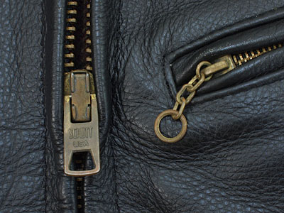 Schott 681 レザージャケット　サイズ36 Schott 681 SINGLE RIDERS STEER HIDE / ショット 裏地チェック柄 US産