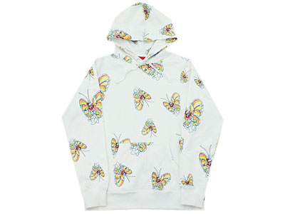 Supreme 'Gonz Butterfly Hooded Sweatshirt'プルオーバー パーカー
