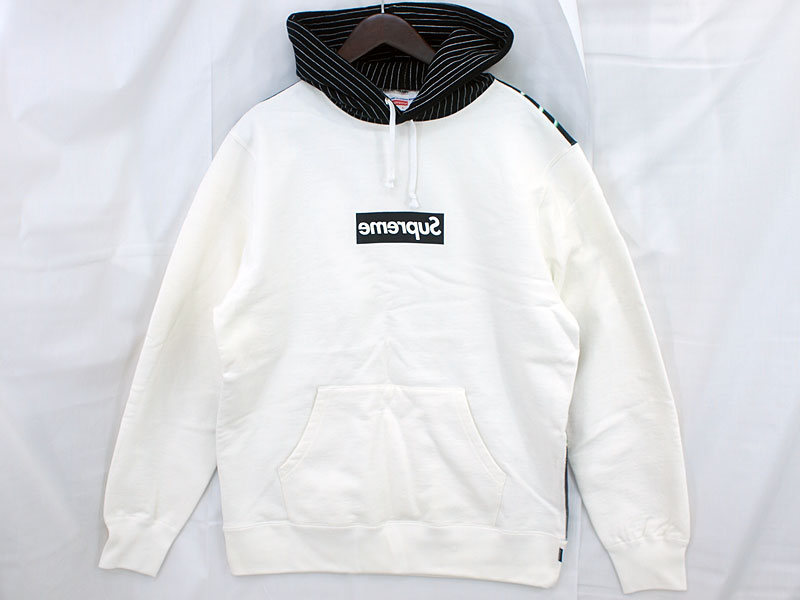 Supreme×COMME des GARCONS SHIRT 'Box Logo Pullover Hoodie'ボックス