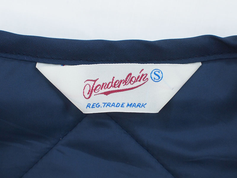 TENDERLOIN 'WORK VEST U'ワークベルト キルティング S テンダーロイン