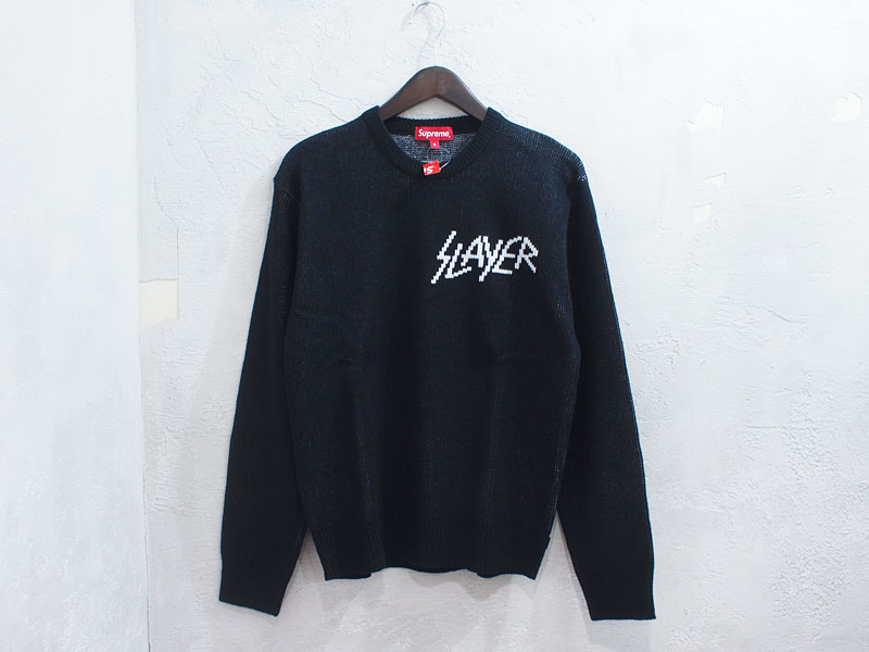 Supreme×Slayer 'Reign In Blood Sweater'セーター レインインブラッド 