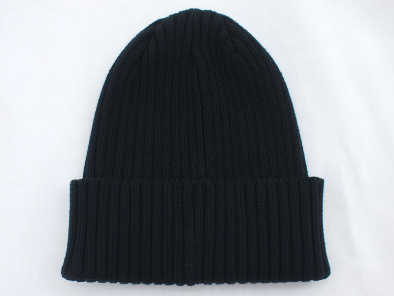 supreme Overdyed Ribbed Beanie 黒