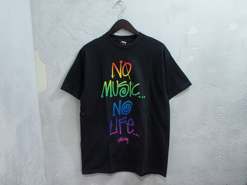 STUSSY×TOWER RECORDS 'NMNL TEE'Tシャツ タワーレコード NO MUSIC NO 
