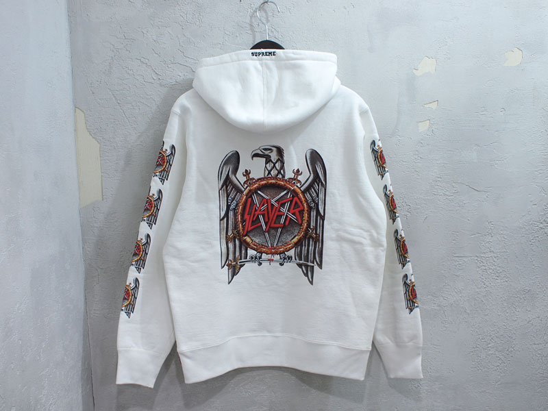 Supreme×Slayer 'Eagle Hooded Sweatshirt'パーカー プルオーバー