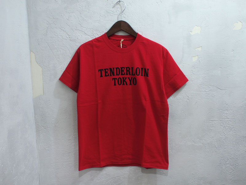 TENDERLOIN 'T-TEE TENDERLOIN TOKYO'Tシャツ 赤 レッド M 