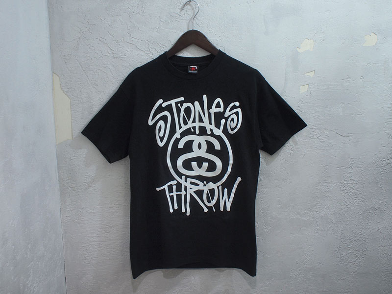 STUSSY×Stones Throw'Tour Tee'Tシャツ ステューシー ストーンズスロー