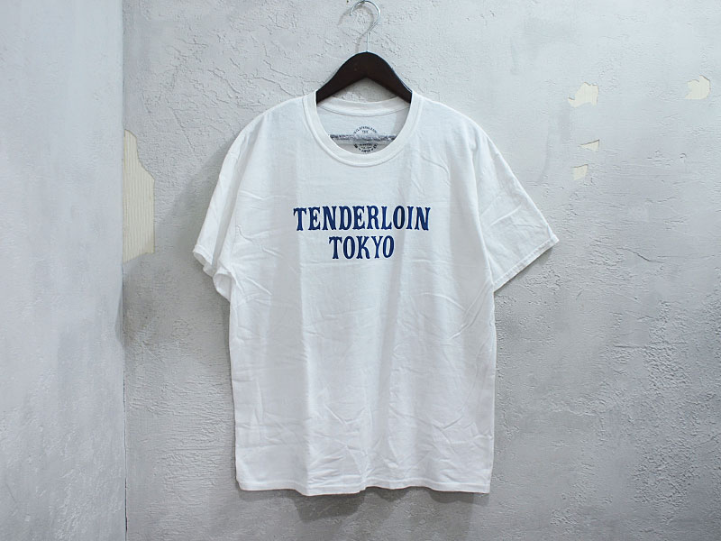 TENDERLOIN 本店限定 'T-TEE TOKYO'Tシャツ 白 ホワイト L