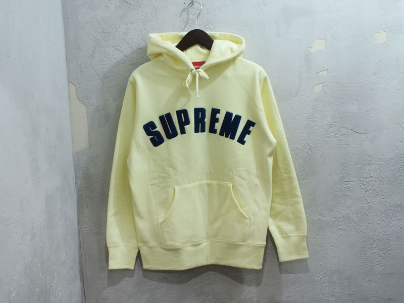 Supreme 'Chenille Arc Logo Hooded Sweatshirt'パーカー プルオーバー
