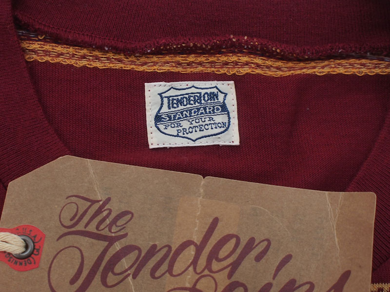 TENDERLOIN 'T-JACQUARD S/S'Tシャツ ジャガード ボーダー 