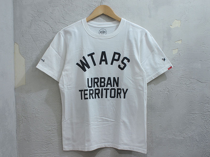 WTAPS 'URBAN TERRITORY TEE'Tシャツ M 2 白 ホワイト 15AW ダブル