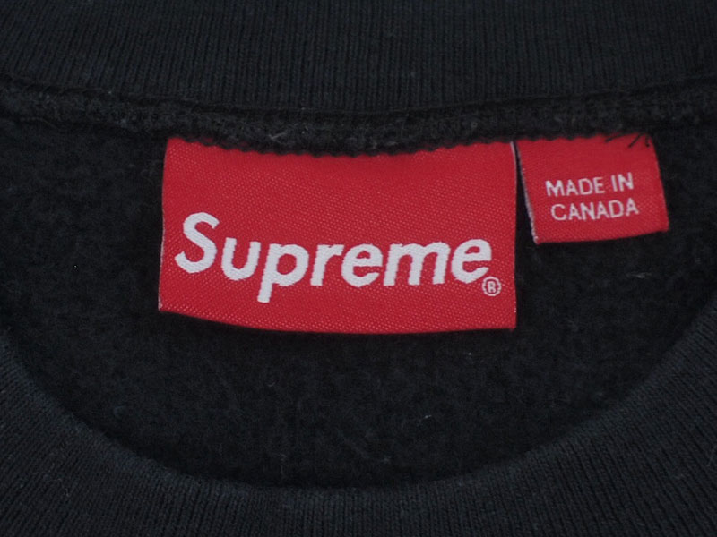 Supreme 'S Logo Crewneck'スウェット Sロゴ シュプリーム M 黒