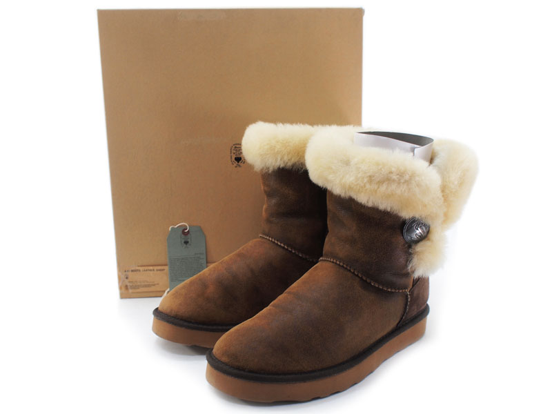 WTAPS 'A-6 / BOOTS . LEATHER . SHEEP SKIN'ムートンブーツ シープ ...