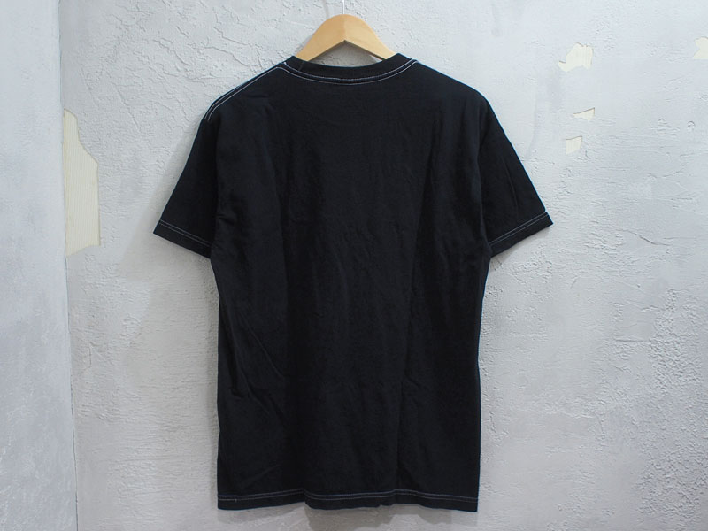 LQQK STUDIO 'Micro Logo Tee'Tシャツ ロゴ 黒 ブラック M Look ルック