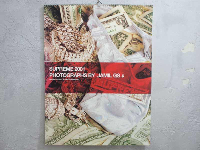 Supreme【RARE】 JAMIL GS 2001 Calendar