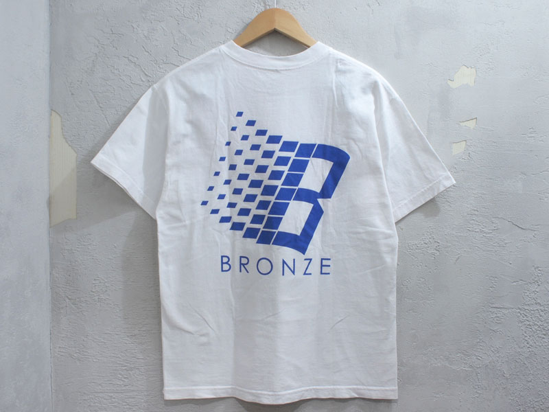 BRONZE 56K 'B Logo Tee'Tシャツ Bロゴ M 白 ホワイト ブロンズ ...