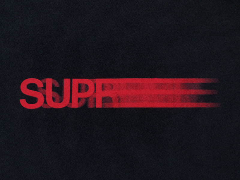 Supreme 'Motion Logo Pullover'プルオーバー パーカー モーションロゴ