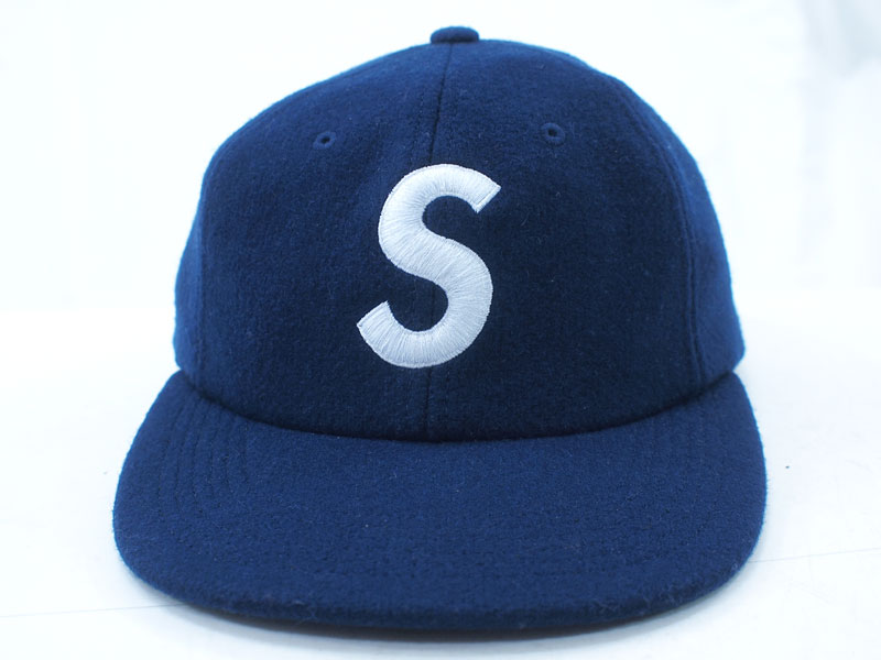 Supreme 'Wool S Logo 6 Panel Cap'Sロゴ ウール キャップ 6パネル ...